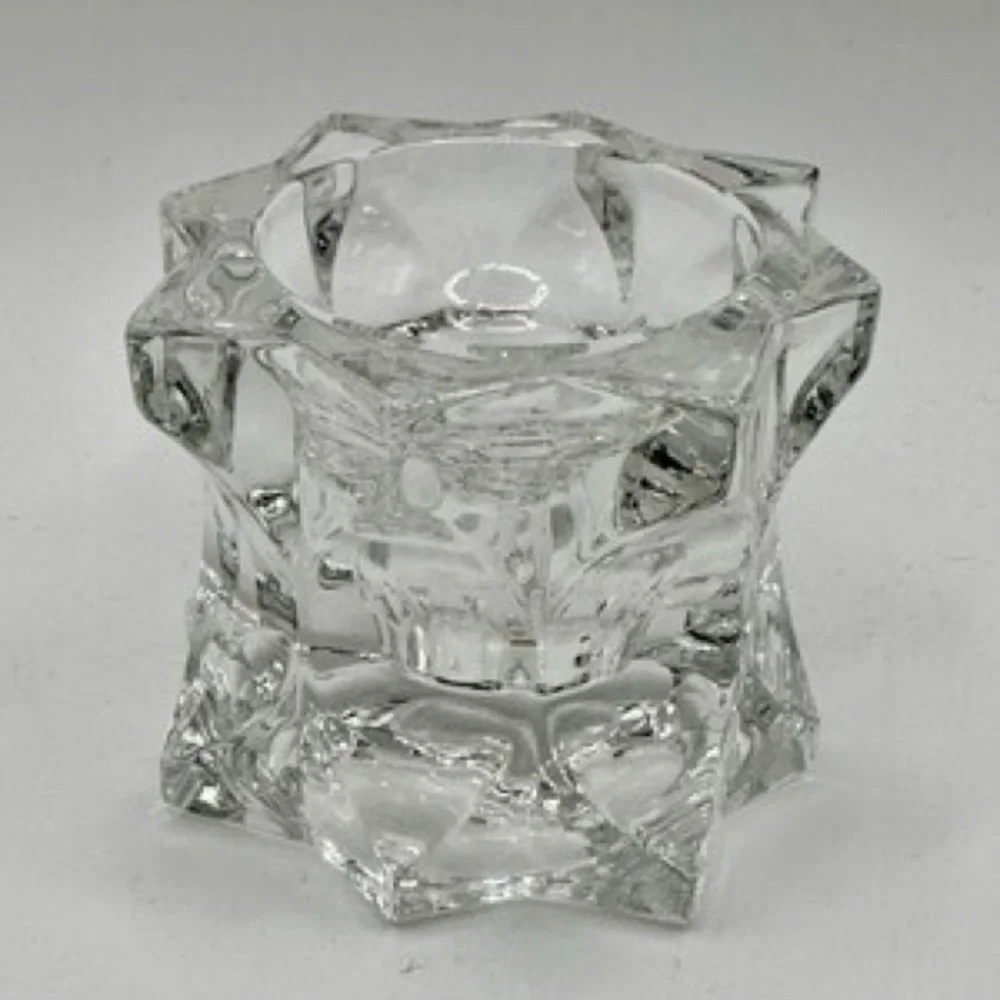 Mikasa Small Crystal Clear Candle Holder